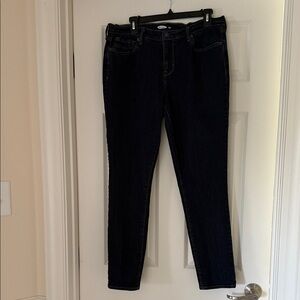 Old Navy Women's Dark Blue Skinny Jeans